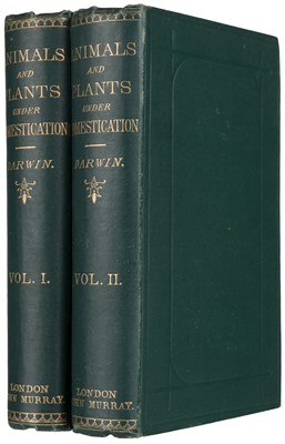 Lot 115 - Darwin (Charles). The Variation of Animals and Plants under Domestication, 2nd edition, 1875