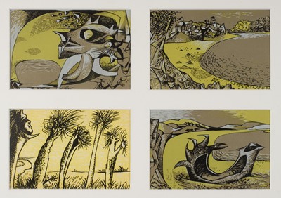 Lot 378 - Craxton (John, 1922-2009). Four lithographs from the Poet’s Eye, 1944