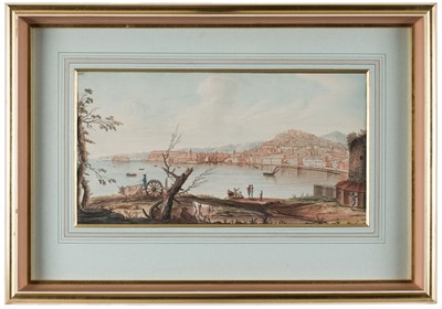 Lot 259 - Neapolitan Views. Eight Views of Naples and its Environs, circa 1800