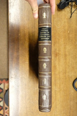 Lot 64 - Leigh (Charles). The Natural History of Lancashire, Cheshire, and the Peak, in Derbyshire, 1700