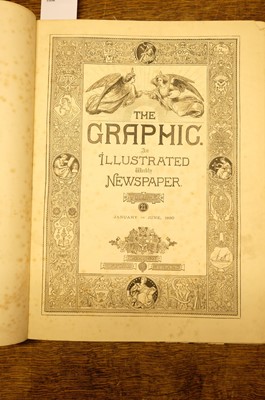 Lot 197 - The Graphic. 32 volumes (occasional duplicates), 1880 -95