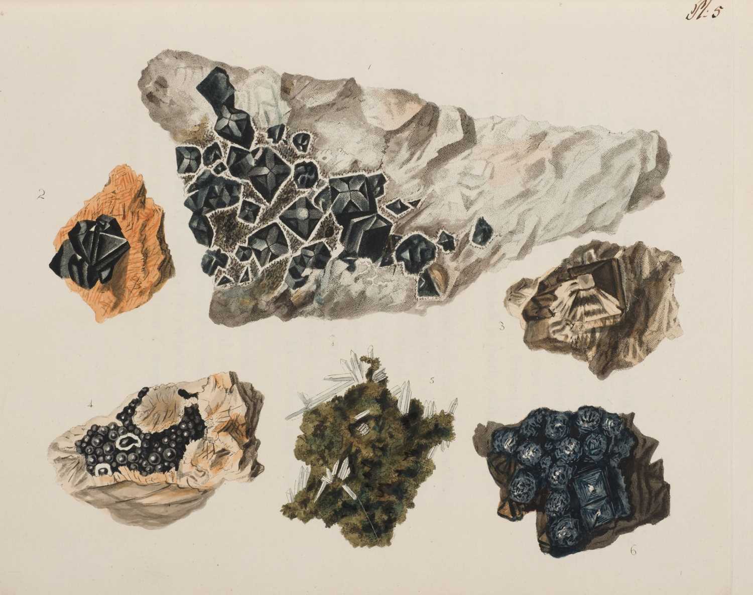 Lot 78 - Rashleigh (Philip). Specimens of British Minerals, 2 parts in 1, 1797 & 1802