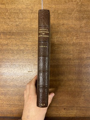 Lot 95 - Darwin (Charles). Geological Observations on South America, 1st edition, 1846