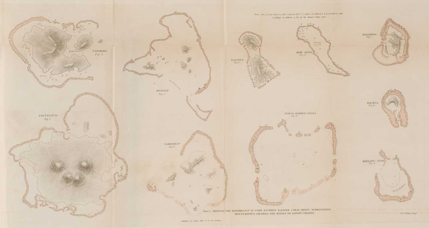 Lot 92 - Darwin (Charles). The Structure and Distribution of Coral Reefs, 1st edition, 1842
