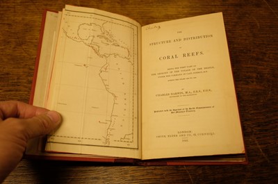 Lot 92 - Darwin (Charles). The Structure and Distribution of Coral Reefs, 1st edition, 1842