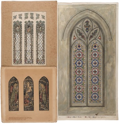 Lot 215 - Hallward (Reginald Francis, 1858-1948). Sketch for St Mary the Virgin, Great Warley, 1912
