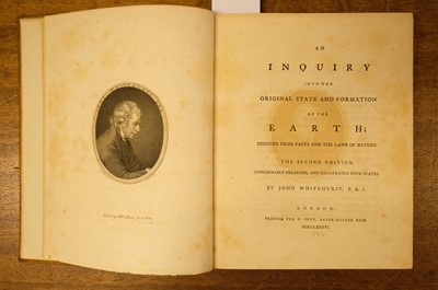 Lot 76 - Whitehurst (John). An Inquiry into the original state and formation of the Earth, 2nd ed., 1786