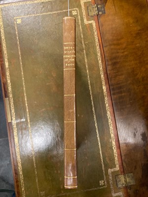 Lot 75 - Whitehurst (John). An Inquiry into the Original State and Formation of the Earth, 1st ed., 1778