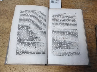 Lot 59 - Mount Etna. Winchilsea [H. F.]. Eruption of Mount Ætna, 1669