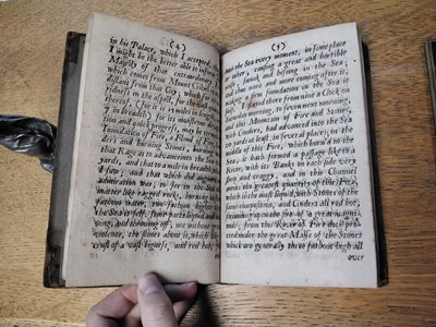 Lot 59 - Mount Etna. Winchilsea [H. F.]. Eruption of Mount Ætna, 1669