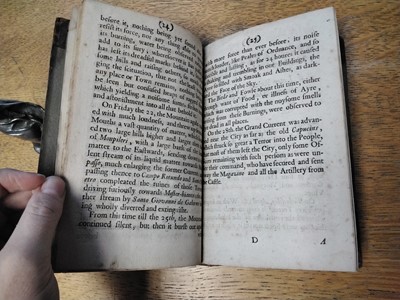 Lot 59 - Mount Etna. Winchilsea [H. F.]. Eruption of Mount Ætna, 1669