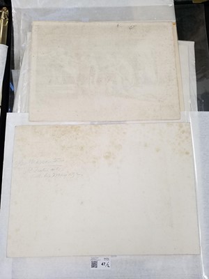 Lot 47 - Marcantonio (Raimondi, 1480-1534). Portrait of Raphael