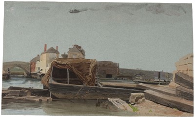 Lot 113 - Turner of Oxford (William, 1789-1862, & other artists). Two albums of drawings, circa 1780s-1840s