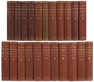 Lot 374 - Shakespeare (William). A New Variorum Edition, 20 volumes, 1871-1928
