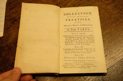 Lot 70 - Barba (Alvaro Alonso). A Collection of Scarce and Valuable Treatises..., 1738