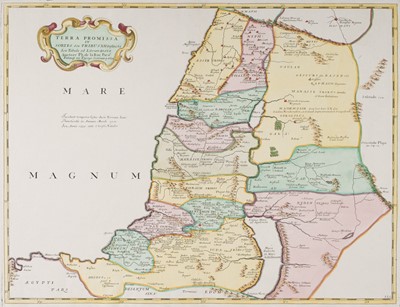 Lot 162 - Holy Land. De la Rue (Phillipe), Terra Promissa..., Paris, 1694