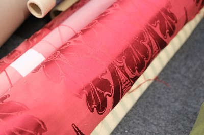 Lot 491 - Fortuny (Mariano, 1871-1949, designer). Unused Demedici fabric, & other top quality fabric