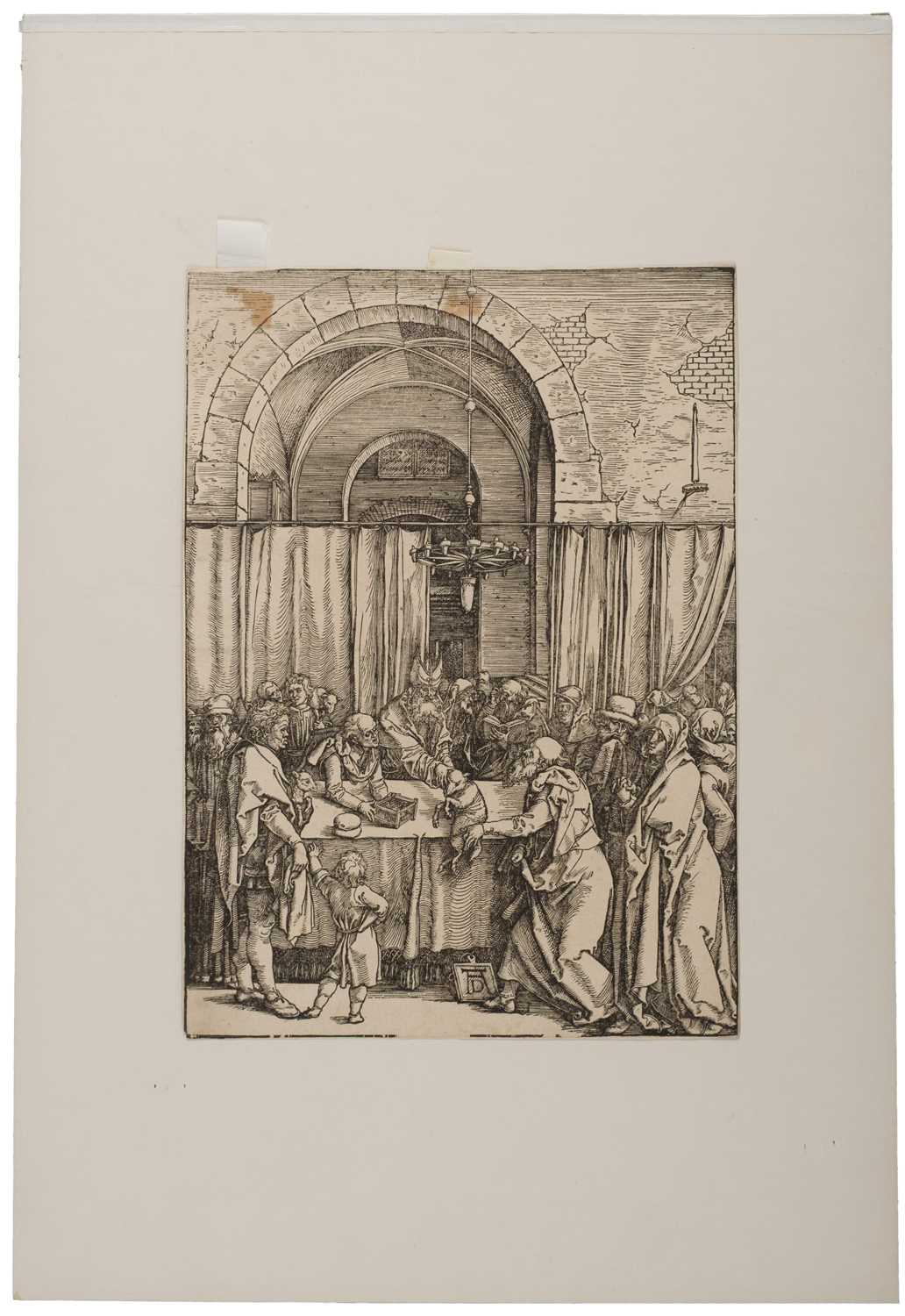 Lot 38 - Dürer (Albrecht, 1471-1528). The Rejection of Joachim's Offering..., circa 1504