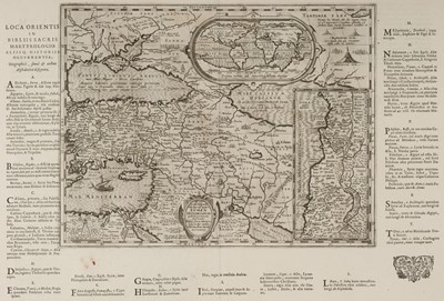 Lot 180 - Middle East. Ortelius (A.), Rdo. Dno. D. Adr. Stalpartio Abb. Togerlesi Disniso.d. Lumen..., [1624]