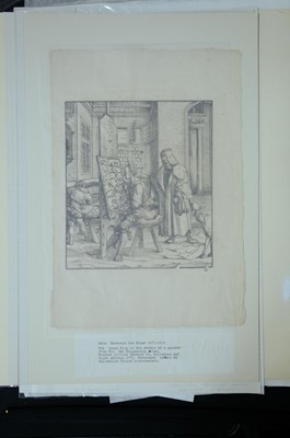 Lot 42 - Burgkmair (Hans, 1473-1531). The White King in the Studio of a Painter..., 1514-1516