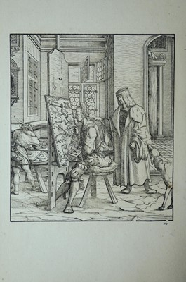 Lot 42 - Burgkmair (Hans, 1473-1531). The White King in the Studio of a Painter..., 1514-1516