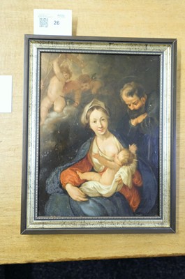Lot 26 - Aachen (Hans von, 1552-1615). The Holy Family