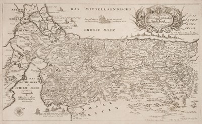 Lot 166 - Holy Land. Schmidt (J. G.), Delineatio und Beschreibung des Gelobten Landes..., circa 1725