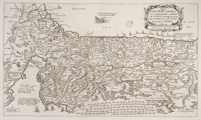 Lot 160 - Holy Land. Blome (Richard), The Forty Years Travels of the Children of Israel..., circa 1690