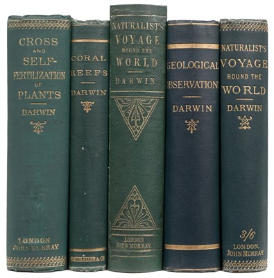 Lot 112 - Darwin (Charles). The Structure and Distribution of Coral Reefs..., 1874