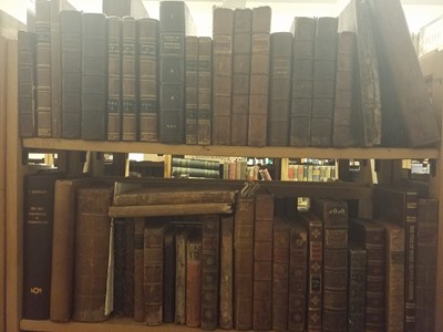 Lot 430 - Antiquarian. A collection a mostly 18th & 19th Century literature, approximately 60 volumes