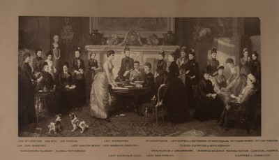 Lot 279 - The Primrose League. [The Primrose Dames of England], circa 1889