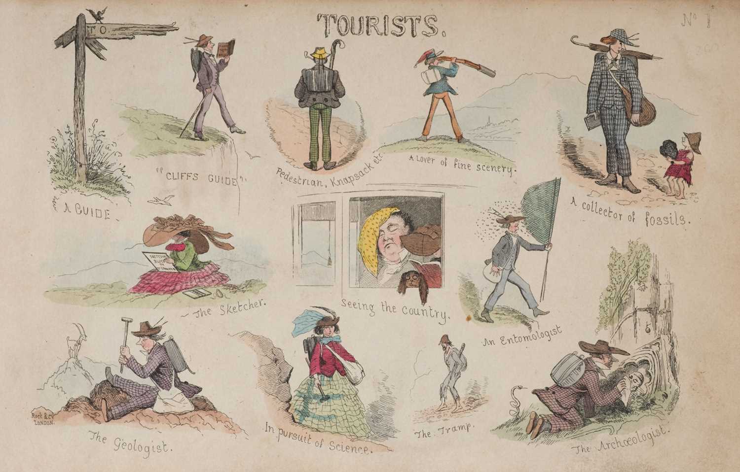 Lot 49 - Onwhyn (Thomas). Tourists in Wales..., circa 1850