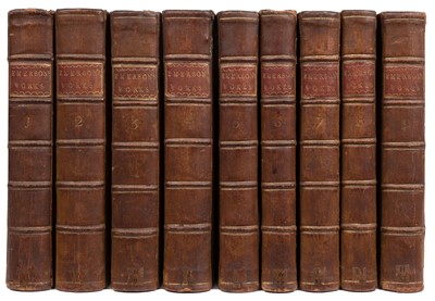 Lot 330 - Emerson (William). Cyclomathesis: or an Easy Introduction to ... Mathematics, 10 vols. in 9, 1770