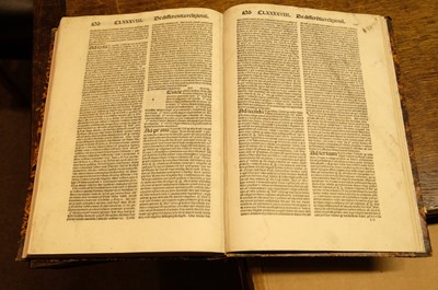 Lot 292 - Aquinas (Thomas). Secunda Parte, Venice, 1496