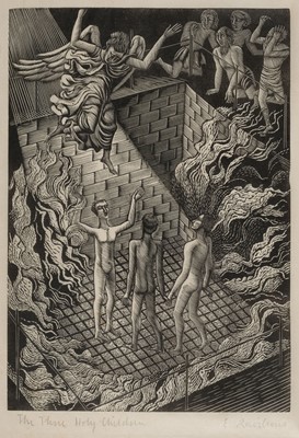 Lot 358 - Ravilious (Eric, 1903-1942). The Three Holy Children, from The Apocrypha, 1929