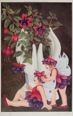 Lot 438 - Cook (Beryl, 1926-2008). Fuchsia Fairies, 1994