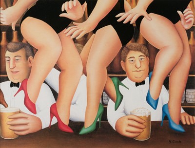 Lot 437 - Cook (Beryl, 1926-2008). Dancing on the Bar, 1992