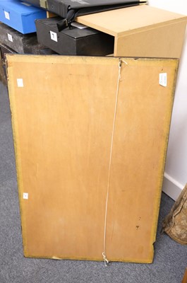 Lot 474 - Embroidered Map. A New Map of the World ... 1794, by Susanna Anderson, 1805