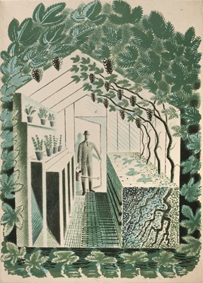 Lot 369 - Ravilious (Eric, 1903-1942). The Grape House, 1936