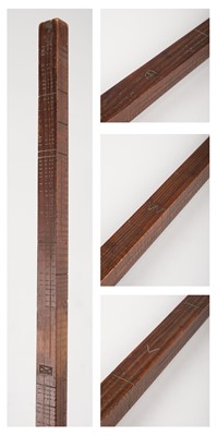 Lot 675 - Tally stick. Counting Apparatus, possibly mid 19th-century