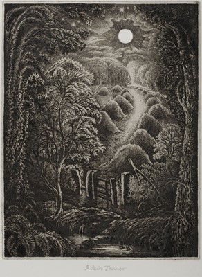 Lot 404 - Tanner (Robin, 1904-1988). Wren and Primroses, Full Moon, & The Old Road, 1977