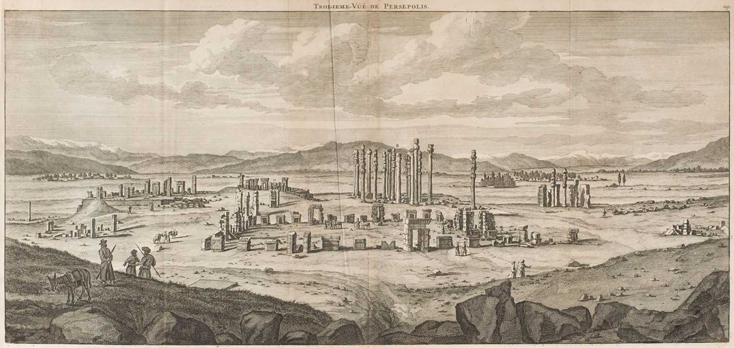 Lot 15 - Le Bruyn (Cornelius). Travels into Muscovy, 2 volumes, 1st edition in English, 1737
