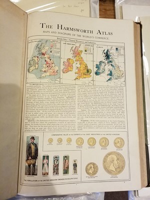 Lot 28 - Atlases. The Harmsworth Atlas and Gazetteer, 1907
