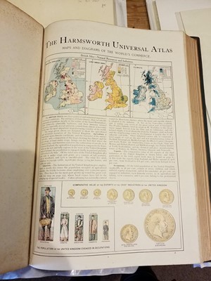 Lot 28 - Atlases. The Harmsworth Atlas and Gazetteer, 1907