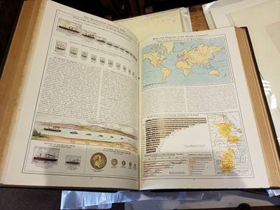 Lot 28 - Atlases. The Harmsworth Atlas and Gazetteer, 1907
