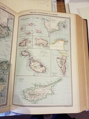 Lot 28 - Atlases. The Harmsworth Atlas and Gazetteer, 1907