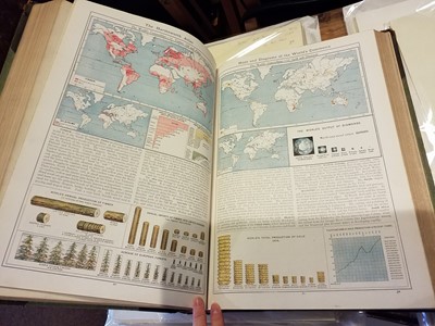 Lot 28 - Atlases. The Harmsworth Atlas and Gazetteer, 1907