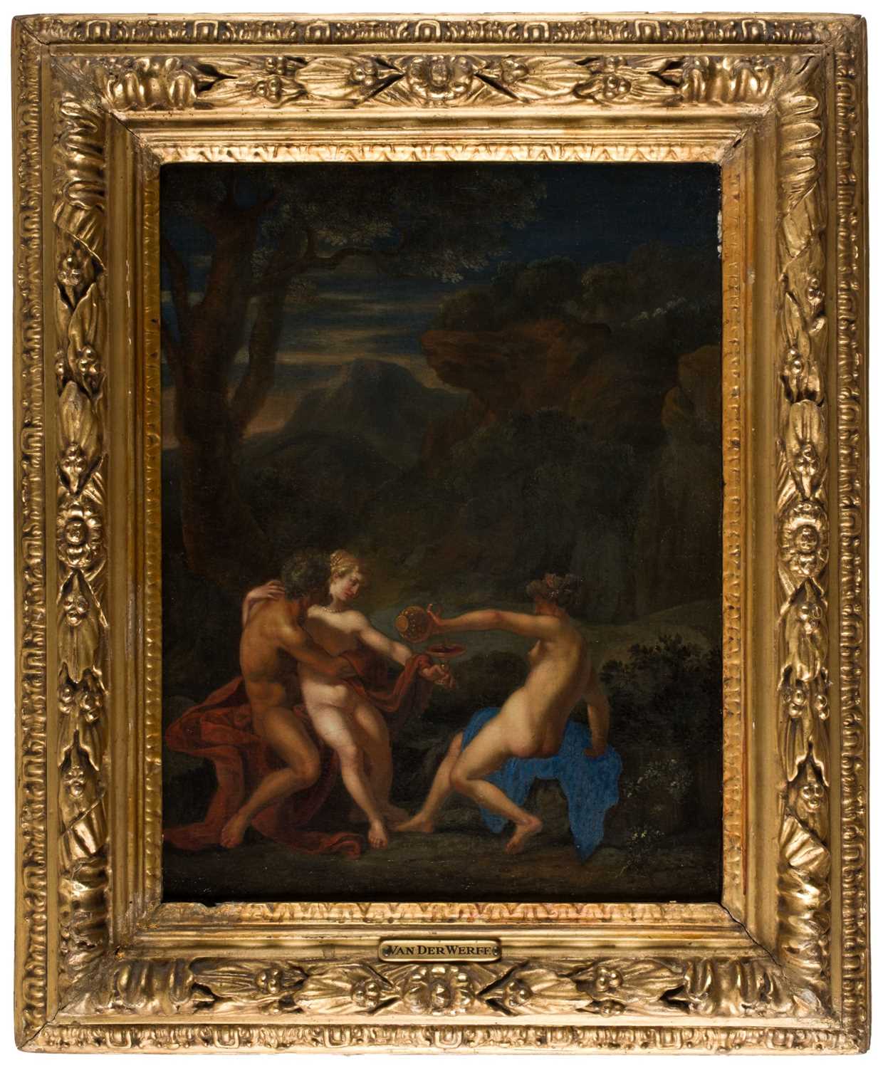 Lot 16 - Van der Werff (Adriaen, 1659-1722). Lot and his Daughters, oil on canvas