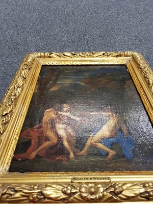 Lot 16 - Van der Werff (Adriaen, 1659-1722). Lot and his Daughters, oil on canvas