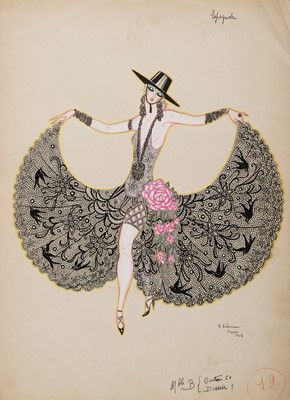 Lot 234 - Dalmau (R. 20th century). Indoue, Louis XV, & Espagnole, Paris 1928, three original pen...